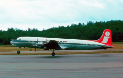 SE-CNF tillhörande Internord, landar på Bromma, foto Hans Kampf