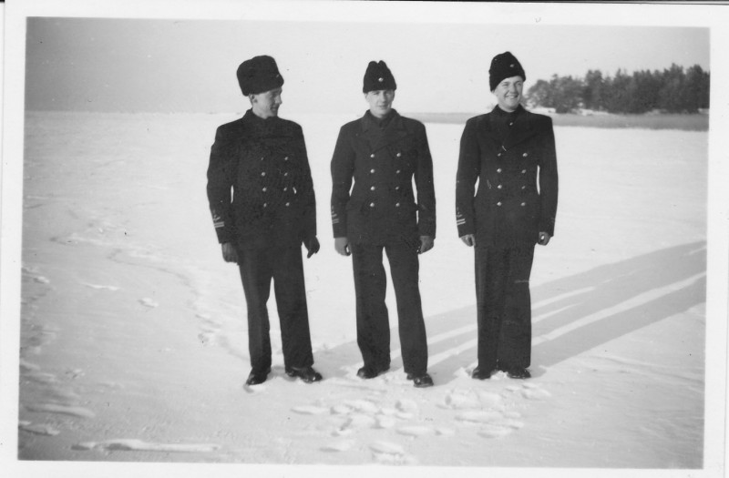 Trehörningsjö vintern 1941