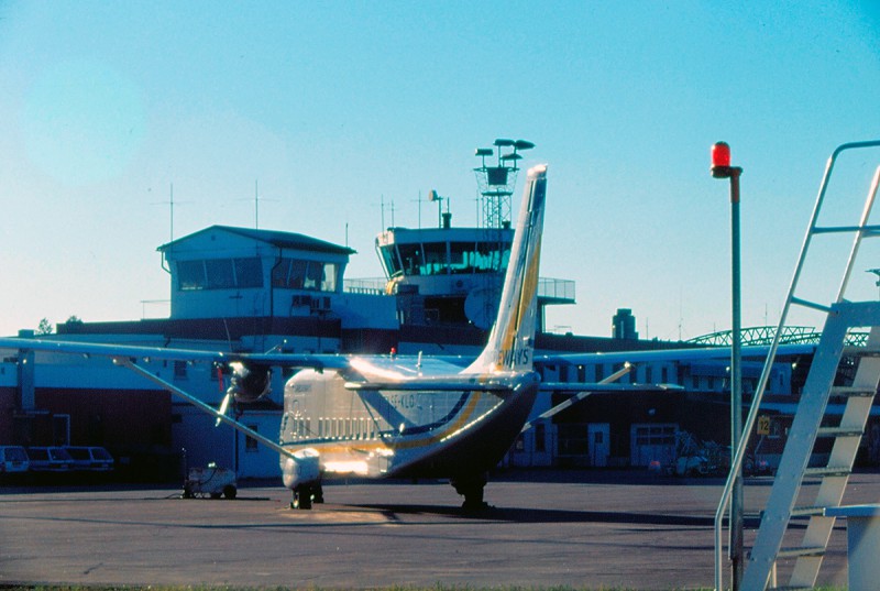 SE-KLO på Arlanda ca 2000. Foto ur Freddy Stenboms donerade samling