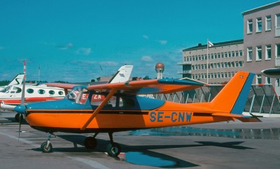 SE-CNW på Bromma den 22 juni 1976, foto Benny Karlsson