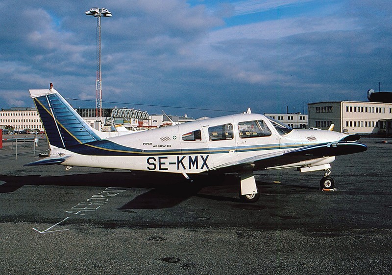 SE-KMX på Bromma omkring 1993. Foto: Sven-Erik Jönsson