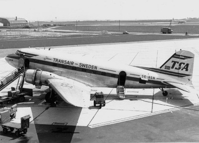 SE-BSN på Kastrup, Transair-målning