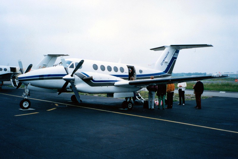 SE-KOL, omkring 1990, plats ej känd. Foto ur Flygrevyns donerade samling.
