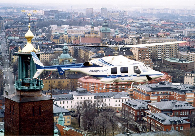 SE-HOU över Stockholm. Foto via Göran Wallert.