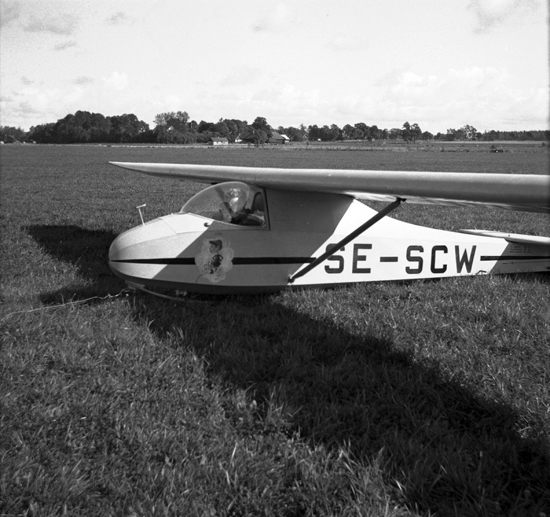 SE-SCW på Vinninga / Sävare, Lidköping 1953. Foto: Thorsten Fridlizius