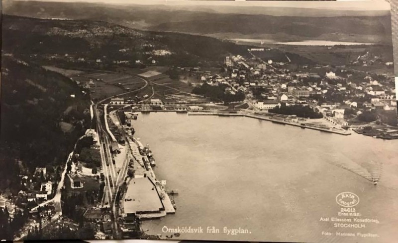 Örnsköldsviks hamn tidigt 1900-tal
