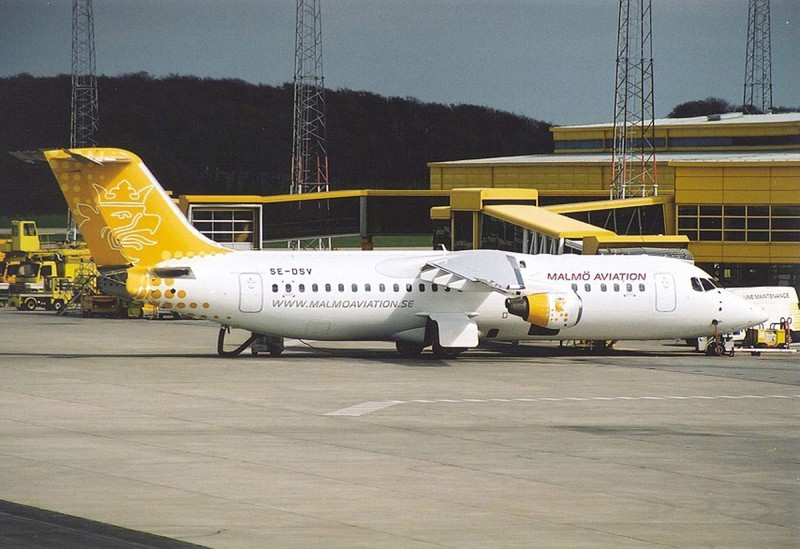 SE-DSV på Malmö Sturup i april 2001