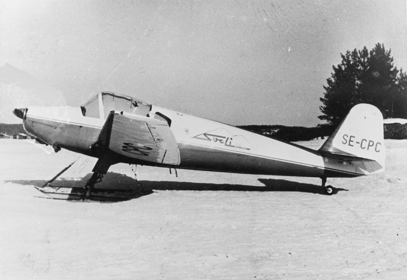 SE-CPC vårvintern 1960. Plats ej känd. Foto ur Freddy Stenboms donerade samling.