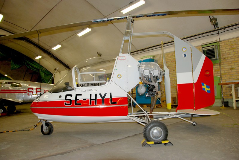 SE-HYL i Aeroseum på Säve 2007-08-26. Foto: Sven-Erik Jönsson