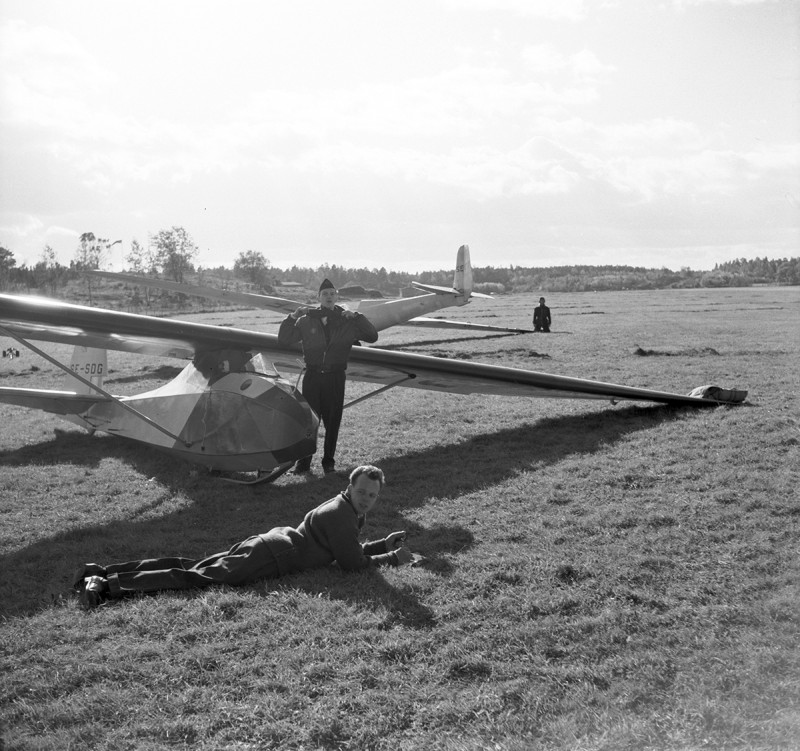 SE-SDG på Skarpnäck omkring 1956. Foto: Thorsten Fridlizius.