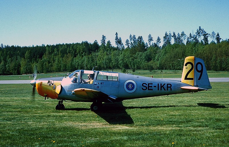 SE-IKR på Bromma, troligen 1983. Foto: Christer Malm