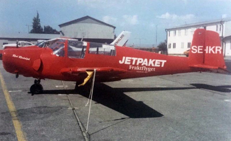 SE-IKR på Bromma slutet 1980-talet. Foto: Sus J Hedén