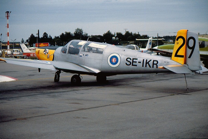 SE-IKR på Bromma, troligen 1983. Foto: Freddy Stenbom