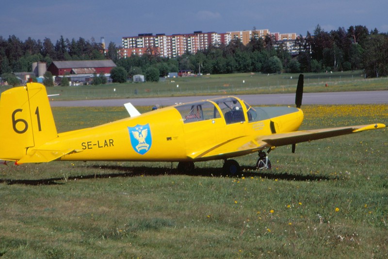 SE-LAR på Barkarby vid EAA Fly-in. Datum okänt. Foto: Freddy Stenbom.