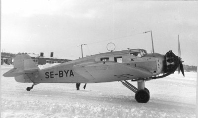 SE-BYA på Bromma, foto Hans Boëthius