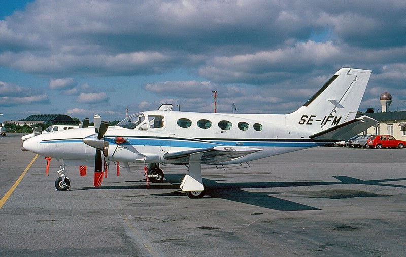 SE-IFM på Bromma 1981-09-14. Foto: Rolf Larsson.