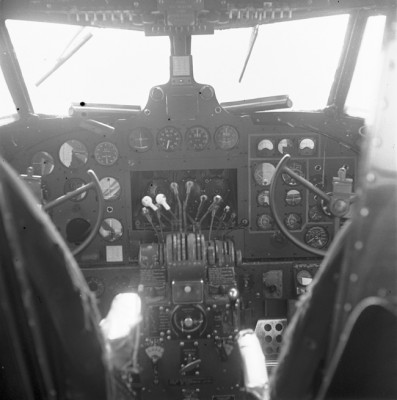 Cockpit fotograferad den 5 juli 1968