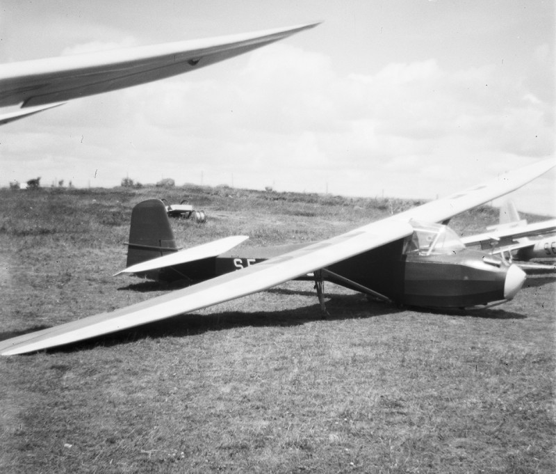 SE-SGO på Ålleberg ca 1950. Foto: Walther Vetterlein