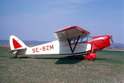 SE-BZM på F 10, Ängelholm 1972. Foto: Lars Soldéus
