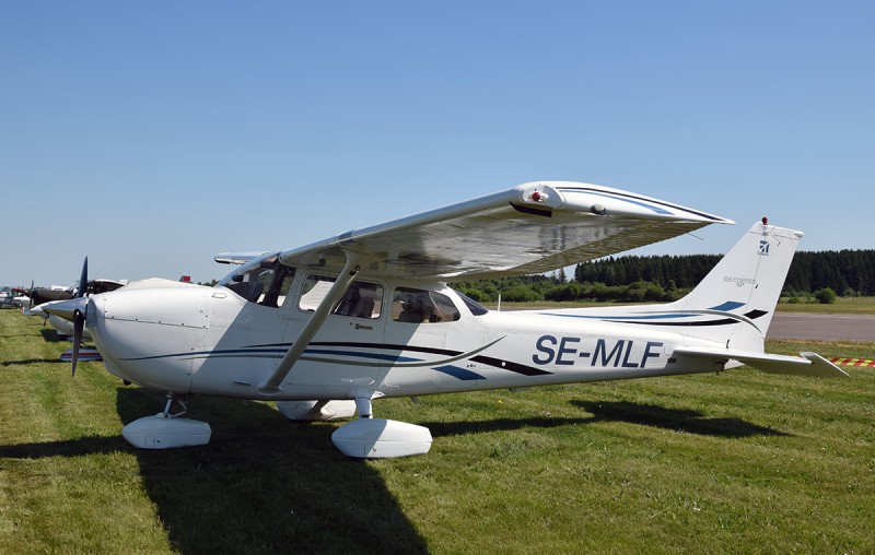 SE-MLF på ESGK, Falköping vid EAA Fly-in den 2 juni 2018. Foto: Sven-Erik Jönsson