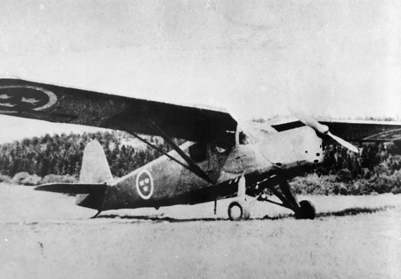 Tp 11, RWD 13, fotot taget 1945, plats ej känd. Foto ur Nils Arne Nilssons donerade samling.