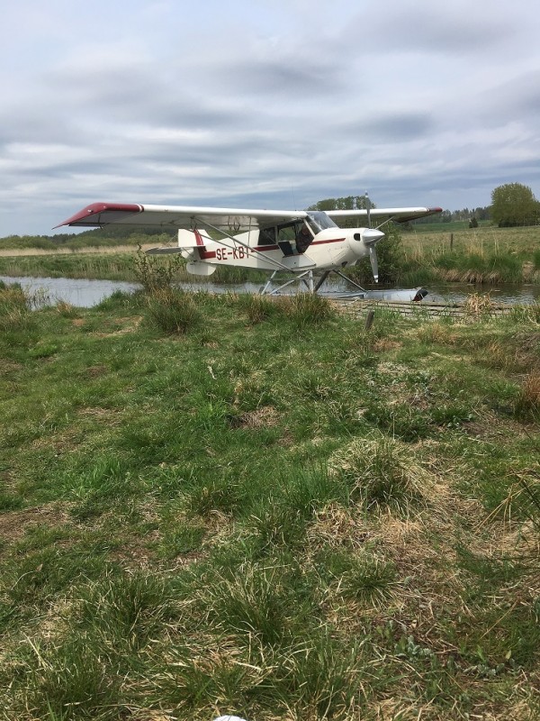 SE-KBT i Lifsingeån, Vängsö 2019-05-18 Foto: Sven Blomberg