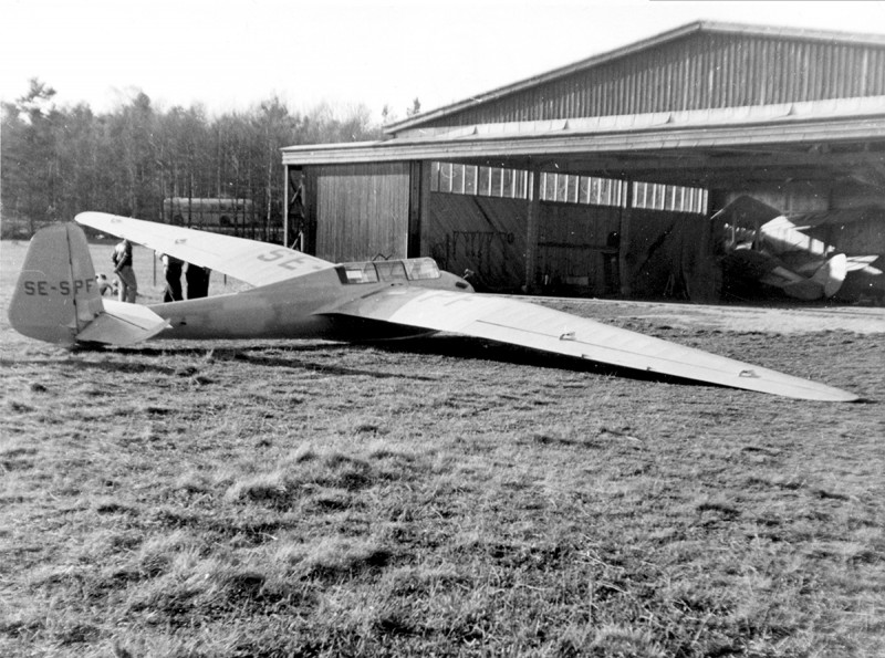 SE-SPF på Skarpnäck 1953-1954. Foto ur Lillemor Berreks samling.