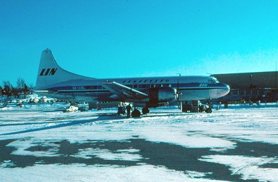 SE-CRL på Bromma ca mars 1973. Foto: Freddy Stenbom