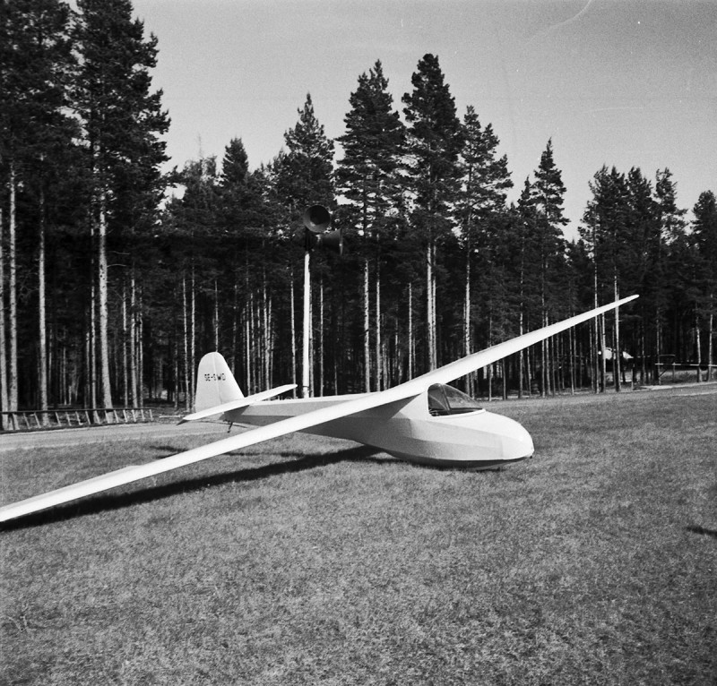 SE-SWD på Tallhed, Orsa 1959. Foto: Sven Bäckström