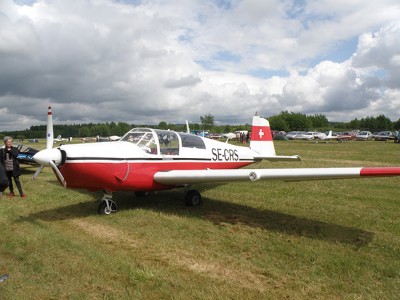 SE-CRS vid EAA Fly-in på Karlskoga den 9 juni 2012. Foto: Henrik Tisell