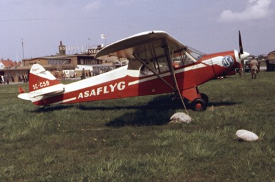 SE-CSB på Bulltofta, omkring 1966. Foto: Nils Arne Nilsson