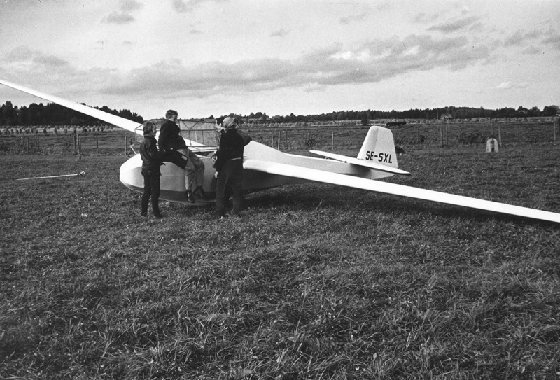 SE-SXL på Sundbro, Uppsala, på 1960-talet. Fotograf okänd.