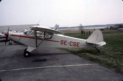 SE-CSE våren 1979, troligen på Brandholmen, Nyköping.<br />Foto: Freddy Stenbom