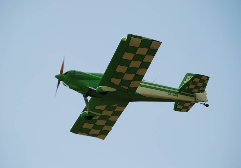 SE-XXI vid EAA Fly-In på Barkarby den 7-8 juni 2008. Foto: Sven-Erik Jönsson