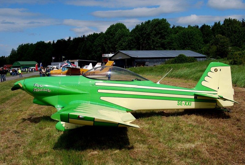 SE-XXI vid EAA Fly-in i Norrköping den 6-7 juni 2009. Foto: Lars E Lundin