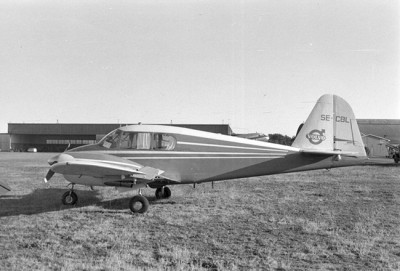 SE-CBL med Volvo-logga, ca 1960.<br />Foto ur Nils-Arne Nilssons donerade samling