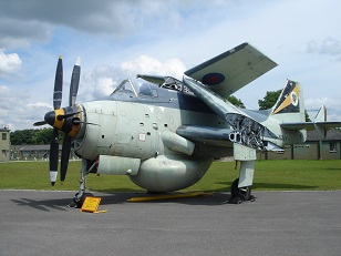 Fairey Gannet. Foto Lennart Berns