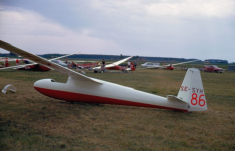 SE-SYH på Hovby, Lidköping den 1974-06-16.  Foto: Sven Kull