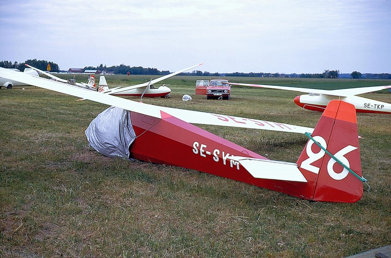 SE-SYM på Lidköping 1974-06-16. Foto: Sven Kull