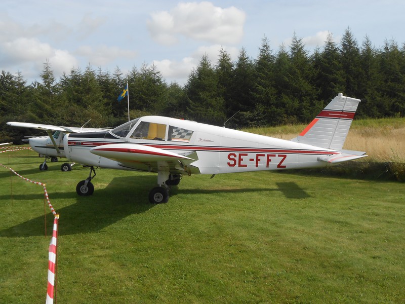 SE-FFZ på Stenbäcks Flygmuseum, Skurup. Foto: Mats Averkvist.