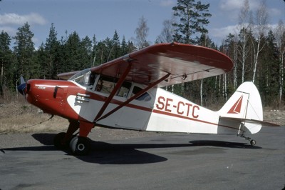 SE-CTC den 1975-04-26. Foto ur Freddy Stenboms donerade samling