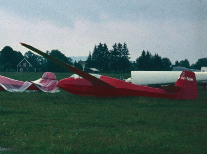 SE-TBW på Kronobergshed 1970. Foto: Uldis Sisins