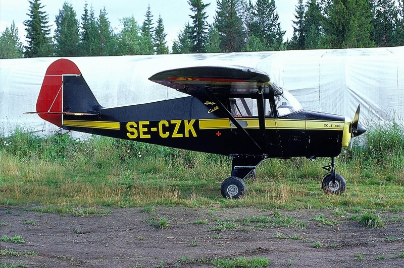 SE-CZK på Östersund 1987-08-18. Foto: Hans Wallin.