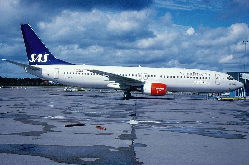 SE-DYA på Arlanda år 2000. Foto ur Tor Johnssons donerade samling.