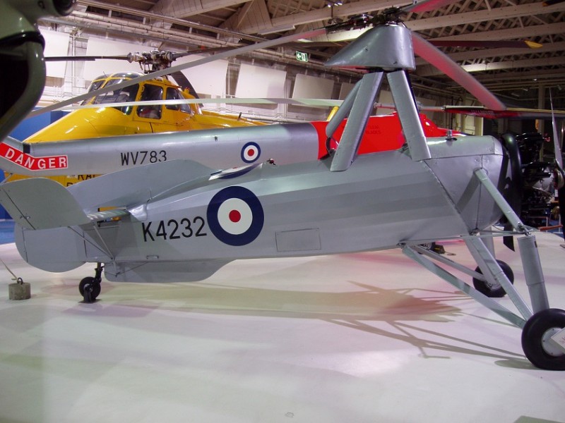 Autogyro C.30 på RAF Museum