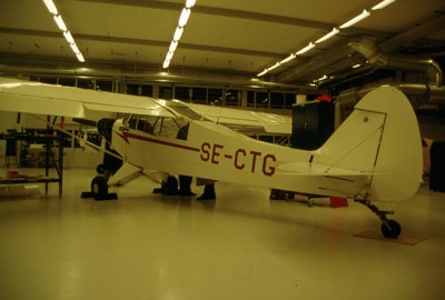 SE-CTG i Gripenskolans hangar, Nyköping den 25 april 1999