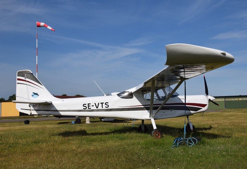 SE-VTS fotograferad på Getterön, Varberg 2018-06-09. Foto: Sven-Erik Jönsson