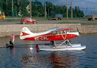 SE-CWL i Östersund, sommaren 1969. <br />Foto ur Freddy Stenbom samling