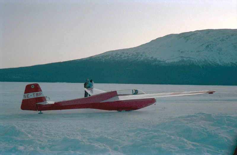 SE-TBP på Ottsjön 1984. Foto: Uldis Sisins