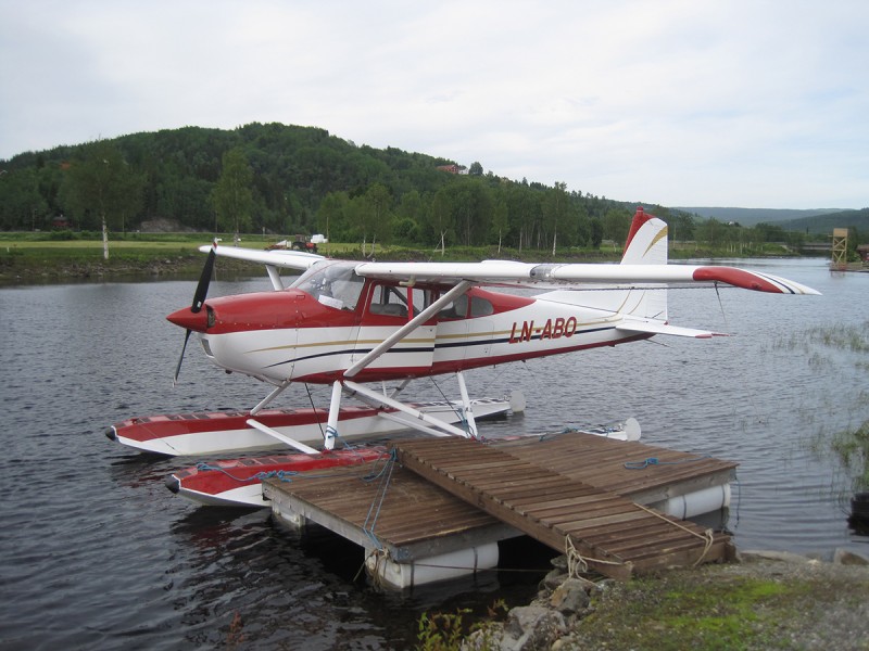 LN-ABO, fd. SE-EEM juli 2017. Foto: Olav Kjøll.